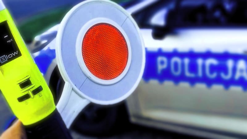 Kierowca z ponad 2 promilami zatrzymany mimo dwóch dożywotnich zakazów
