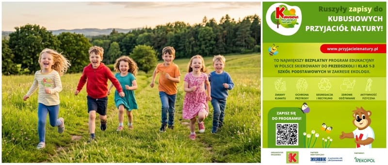 Startuje 19. edycja bezpłatnego programu edukacyjnego „Kubusiowi Przyjaciele Natury”