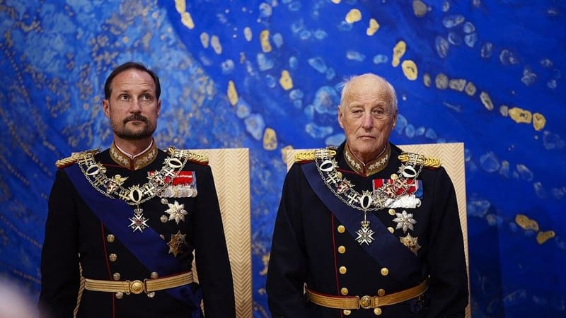 Haakon VIII ostrzega przed zagrożeniem i wymienia Polskę wśród kluczowych sojuszników