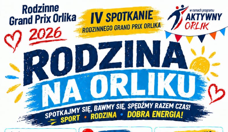 Rodzinne Grand Prix Orlika 2026: przedostatnie spotkanie 27 września