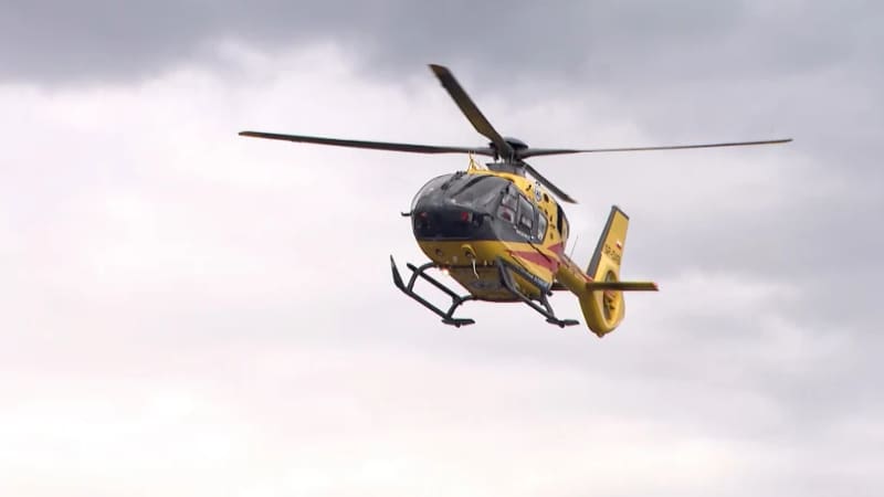 Dwulatek wypił płyn do płytek w Gorzowie Śląskim, transport śmigłowcem do szpitala