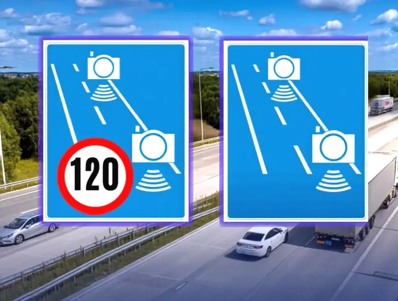 GDDKiA wprowadza pilotowe oznakowanie limitów prędkości na odcinkach pomiaru OPP
