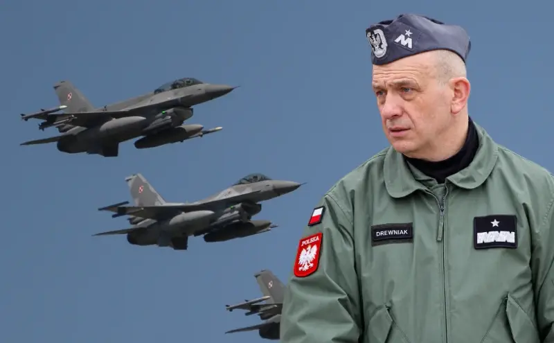 Gen. Drewniak: Rosja atakuje obiektów nad Polską trasą okrężną z zachodu
