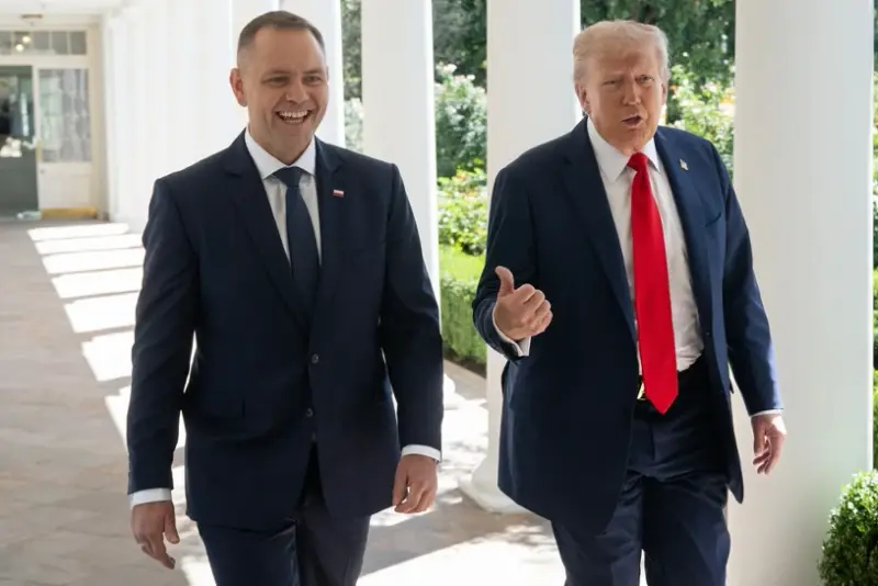 Trump o zagrożeniu rosyjskim dla Polski: Nawrocki ma to pod kontrolą