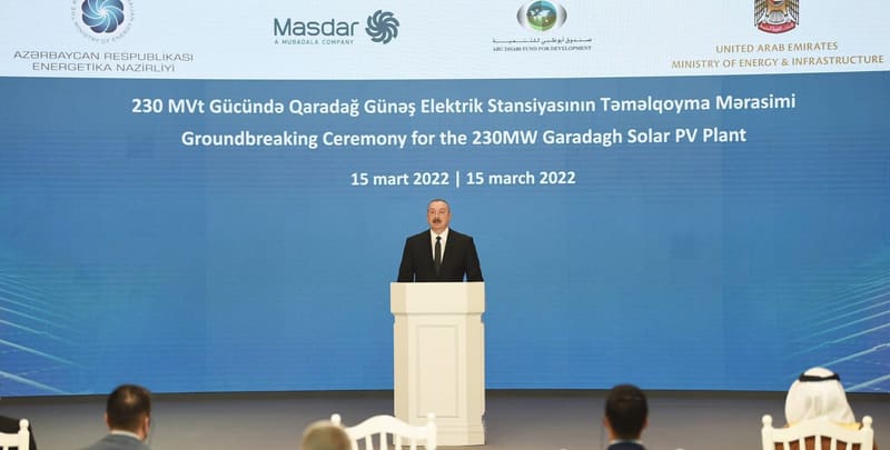 Azerbejdżan podłączył 100-MW farmę fotowoltaiczną w Gobustanie