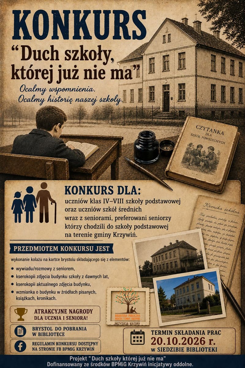 Konkurs o pamięć szkół, których już nie ma – szukamy zdjęć i opowieści