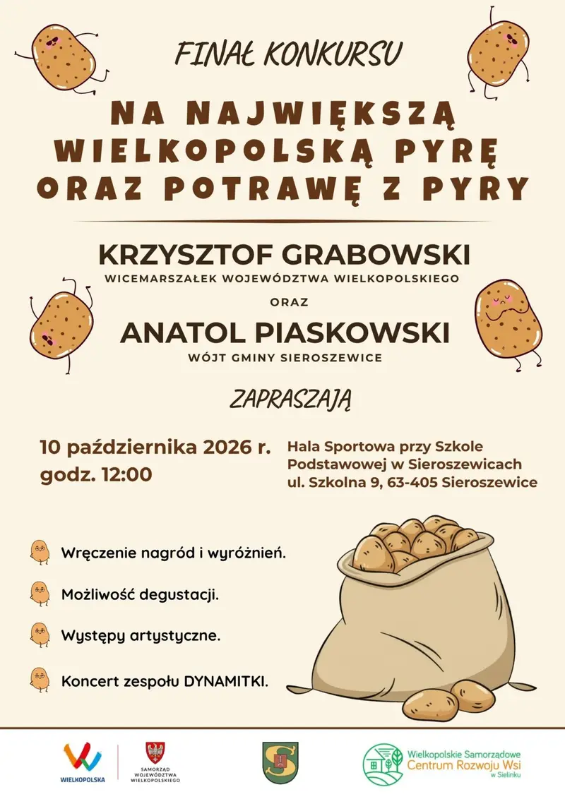 Finał konkursu na największą wielkopolską pyrę w Sieroszewicach