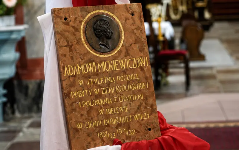 Lubiń upamiętnia pobyt Mickiewicza: wykład, tablica i koncert poezji