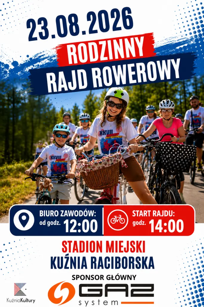 Rodzinny Rajd Rowerowy z GAZ-SYSTEM S.A. jako sponsorem głównym