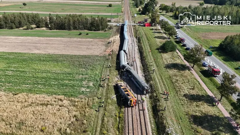 Pociągi znów jeżdżą przez Sokolniki Suche, ale tylko po jednym torze