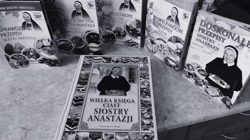 Zmarła siostra Anastazja. Jej książki kucharskie rozeszły się w ponad 4 mln egzemplarzy