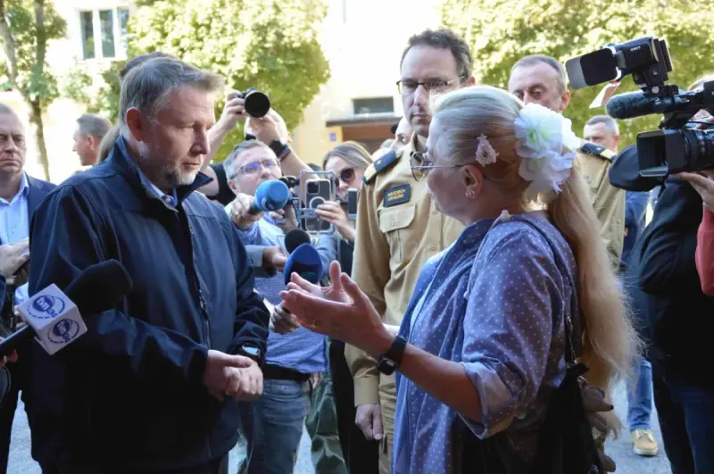 Minister odwiedził w Lublinie trening reagowania na sygnały alarmowe