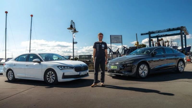 Miko Marczyk przejechał elektrycznym Audi 1338 km bez ładowania i pobił rekord Guinnessa