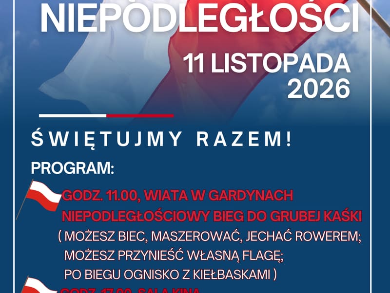 Apel o wspólne obchodzenie 11 listopada – Narodowe Święto Niepodległości