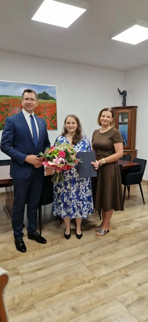Katarzyna Kowalczuk odebrała akt nadania stopnia nauczyciela mianowanego
