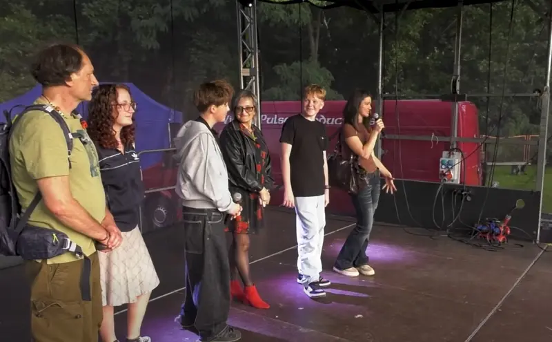 Horyzont TV zaprezentował reportaż o projekcie Filmowe Komando w Torzymiu
