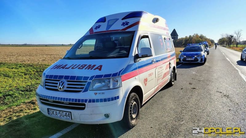 Uciekający karetką 45-latek potrącił policjantkę na blokadzie i trafił do aresztu