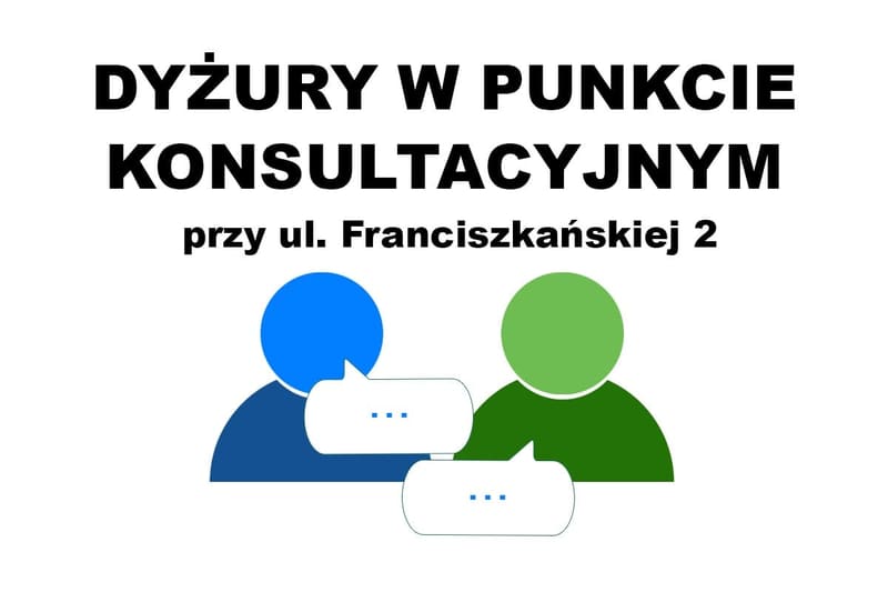 Dyżury w Punkcie Konsultacyjnym na Franciszkańskiej 2 – terminy i wejście z Wenedów