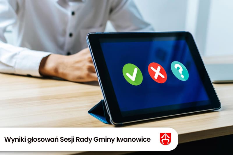 Wyniki głosowań z XXXIV sesji Rady Gminy Iwanowice z 29 października 2026 r.
