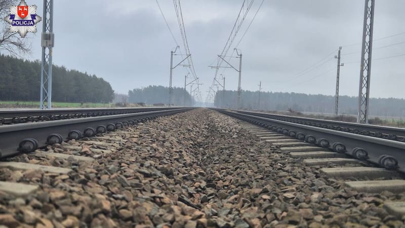 Dwa pociągi towarowe uderzyły w beton na torach w Jedlance, 12-latek przyznał się