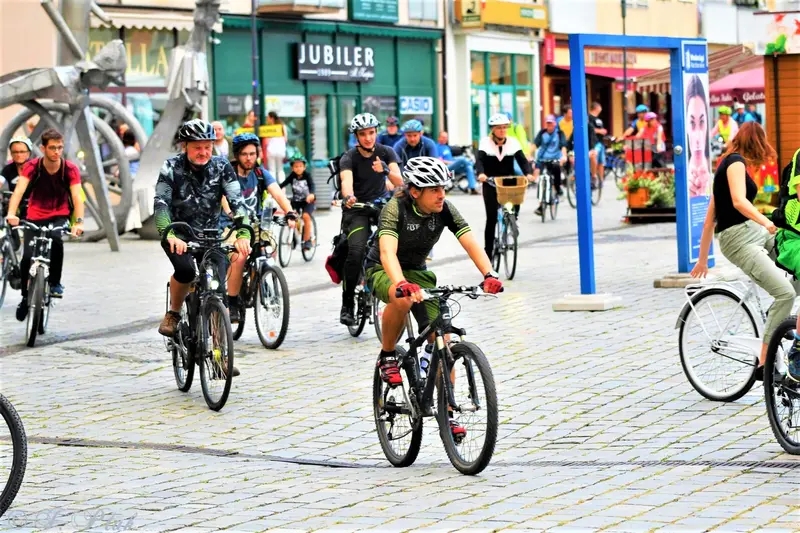 Racibórz na 47. miejscu Rowerowej Stolicy Polski — 13 216,69 km w czerwcu