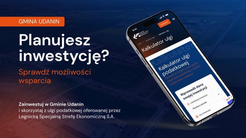 Przedsiębiorcy z Gminy Udanin mogą skonsultować inwestycje z ekspertami LSSE